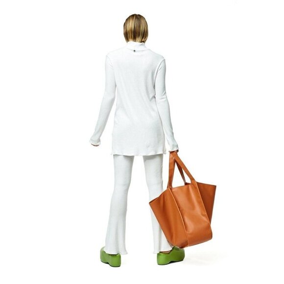 SIMON MILLER Saturn Pant in Macadamia Medium New Womens Ribbed Trousers - Picture 8 of 9